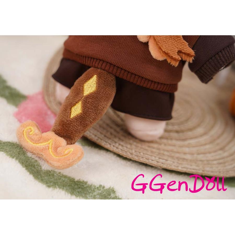 鐘離 ぬいぐるみ 20cm 着せ替え GGenDoll 原神グッズ ショウリ先生 着せ替えぬいぐるみ 20cm本体