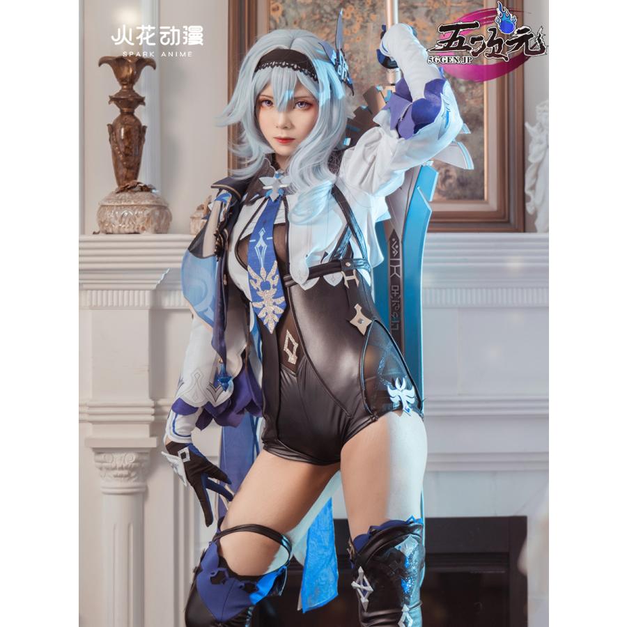 火花 原神 コスプレ エウルア 衣装セット ※ウィッグ 靴 武器 火花 原神 コスプレ エウルア 衣装セット ※ウィッグ 靴 武器