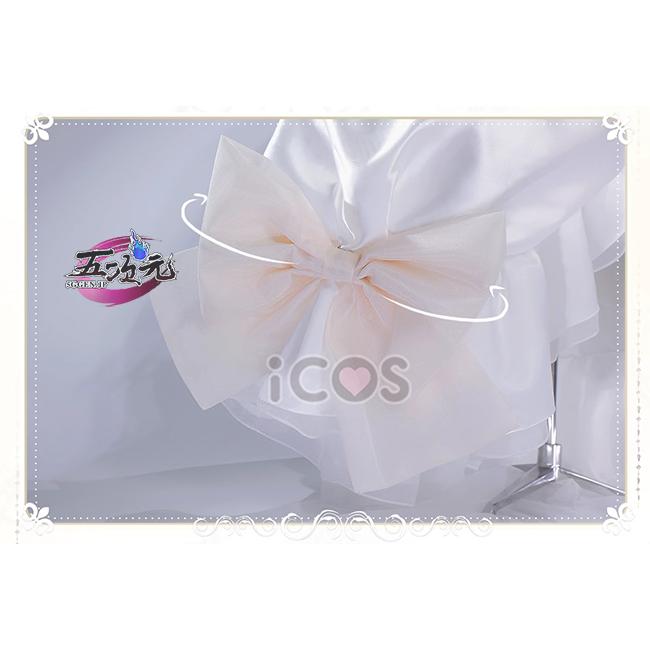 ICOS　しゅごキャラ!　日奈森 あむ 　ウェディングドレス　花嫁　コスプレ衣装　※ウィッグ　パニエ　追加可　_9