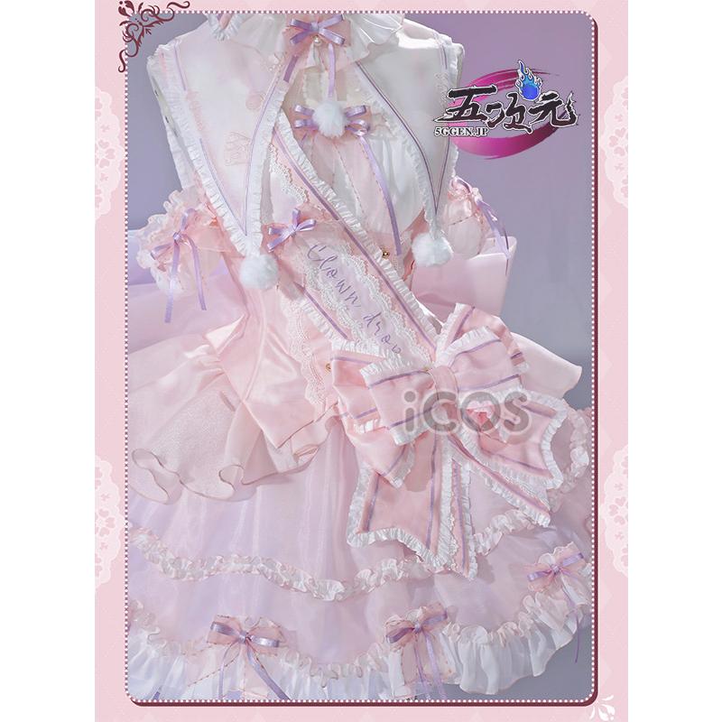 セット済みウィッグ　しゅごキャラ　真城りま　コスプレ ICOS しゅごキャラ! 真城りま コスプレ ClownDrop 同人衣装