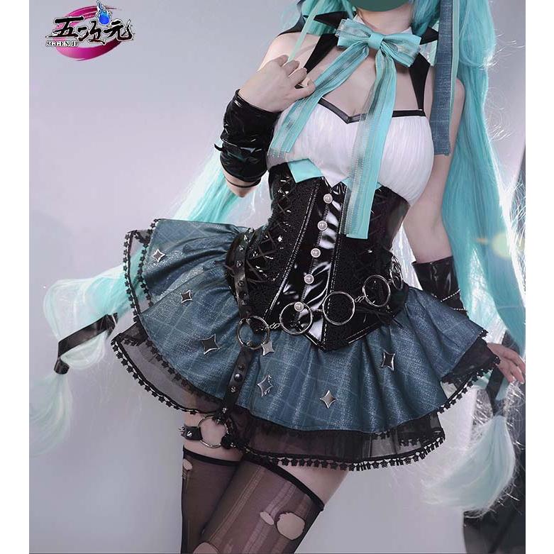 ICOS 初音ミク×ラスカル コラボ2023 コスプレ衣装 コスチューム ICOS 初音ミク×ラスカル コラボ2023 コスプレ衣装 コスチューム