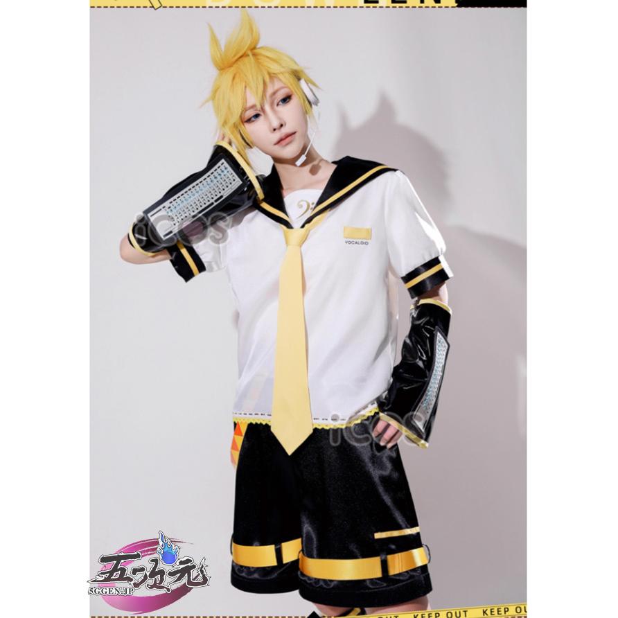 ICOS ボーカロイド 鏡音リン・レン コスチューム 通常V コスプレ ICOS ボーカロイド 鏡音リン・レン コスチューム 通常V コスプレ