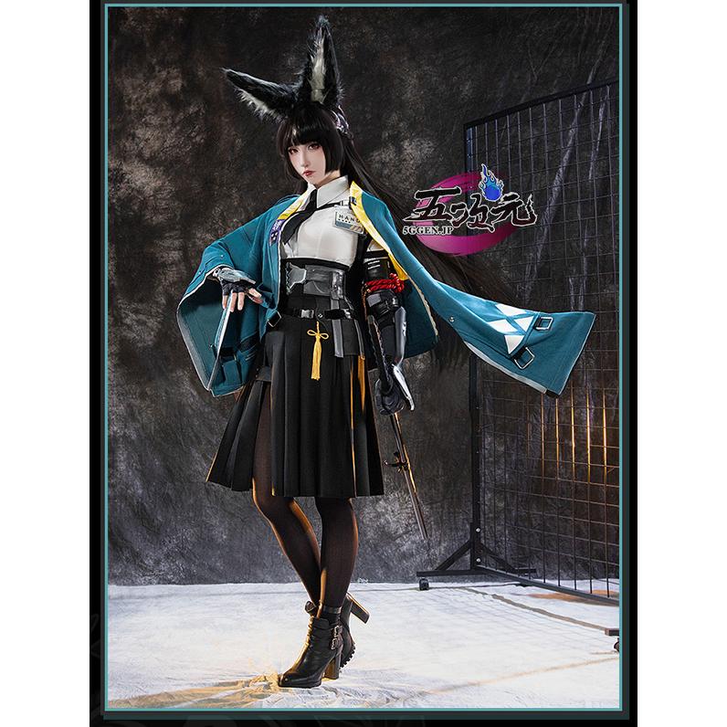 五次元 基萌 ゼンレスゾーンゼロ コスプレ 星見雅 衣装 ※ウィッグ 武器