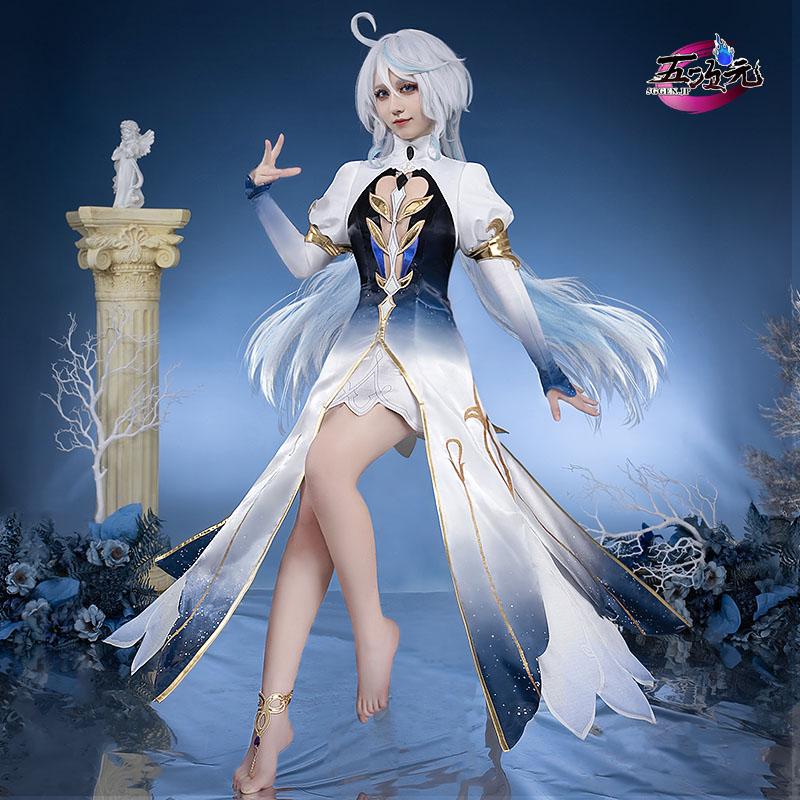 五次元 基萌 原神 コスプレ 水神 フォカロルス 神Ver 衣装 五次元 基萌 原神 コスプレ 水神 フォカロルス 神Ver 衣装