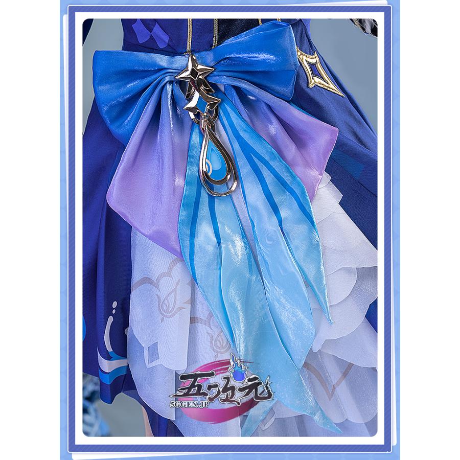五次元 基萌 原神 コスプレ フリーナ 水神 衣装 ※ウィッグ 靴 五次元 基萌 原神 コスプレ フリーナ 水神 衣装 ※ウィッグ 靴