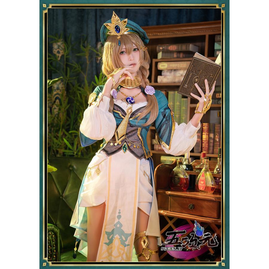 五次元 基萌 原神 コスプレ リサ 葉に隠れし芳名 新スキン 五次元 基萌 原神 コスプレ リサ 葉に隠れし芳名 新スキン