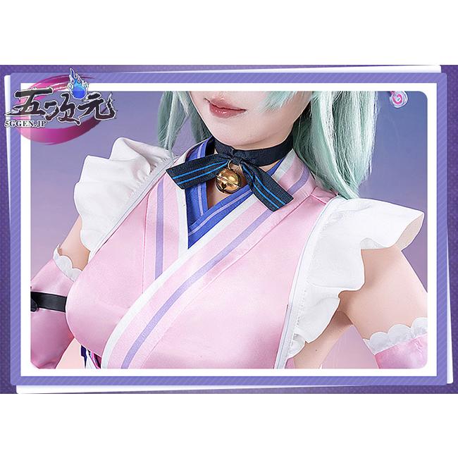 五次元 基萌 原神 コスプレ 夢見月瑞希 衣装 ※ウィッグ 靴 扇子 五次元 基萌 原神 コスプレ 夢見月瑞希 衣装 ※ウィッグ 靴 扇子