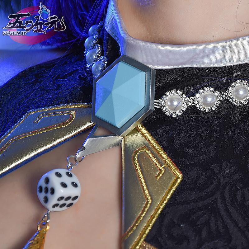 五次元 基萌 原神 コスプレ 夜蘭 イェラン 衣装 ※ウイッグ 靴 武器