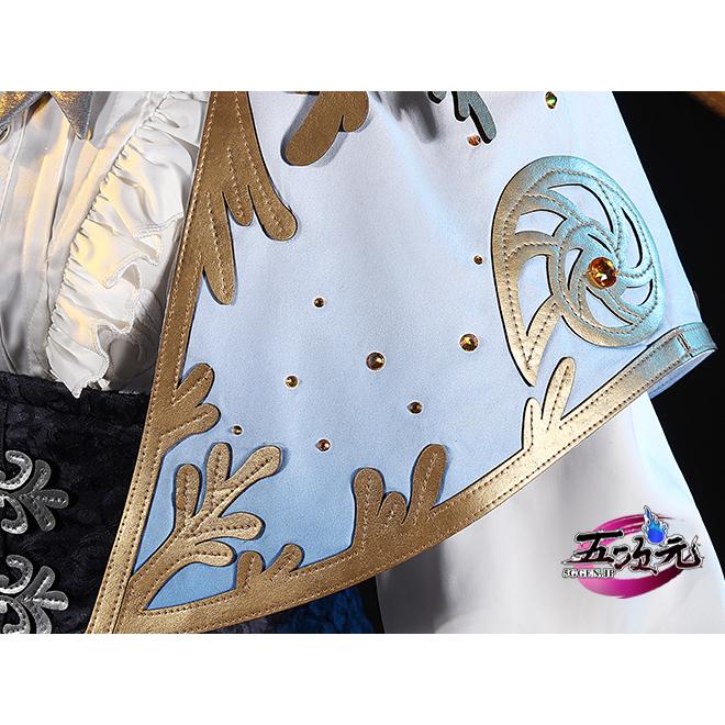 江南猫次 第五人格 コスプレ 画家 黄金比例 衣装 ※ウィッグ 靴 筆 追加