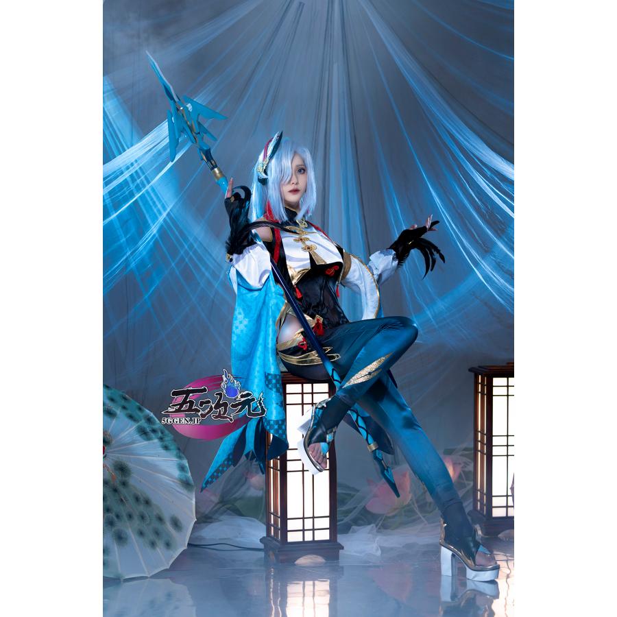 江南猫次 原神 コスプレ 申鶴 しんかく 衣装 ※ウィッグ 靴 武器 江南猫次 原神 コスプレ 申鶴 しんかく 衣装 ※ウィッグ 靴 武器