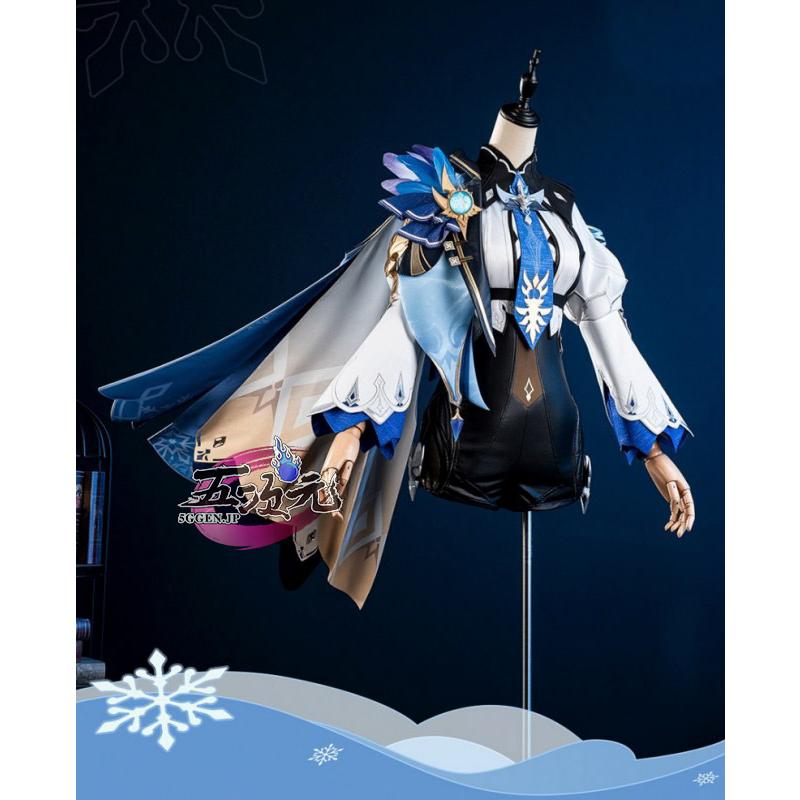 江南猫次 原神 コスプレ エウルア 衣装 ※ウィッグ 靴 追加可能 : 五