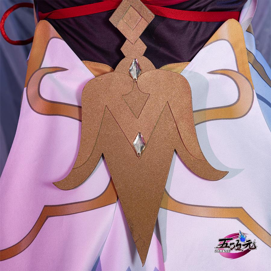 漫骨 原神 コスプレ 甘雨 衣装 ※ウィッグ 靴 追加可能 : 五次元 - 通販