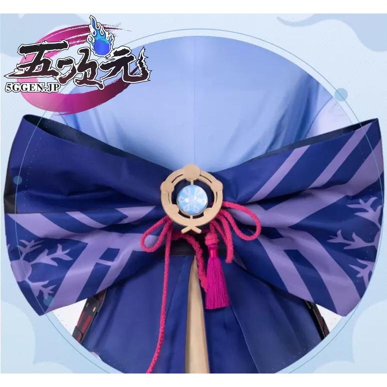 漫骨 原神 コスプレ 神里綾華 衣装 ※ウィッグ 靴 扇子 追加可能 : 五