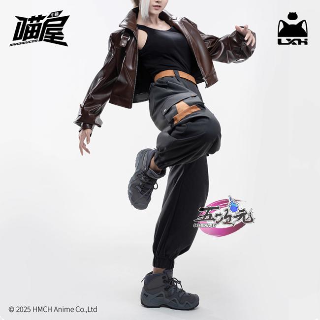 羅小黒戦記2 ルーイエ コスプレ衣装 猫屋小舗 羅小黒戦記2 ロシャオヘイセンキ ルーイエ レザーコートver