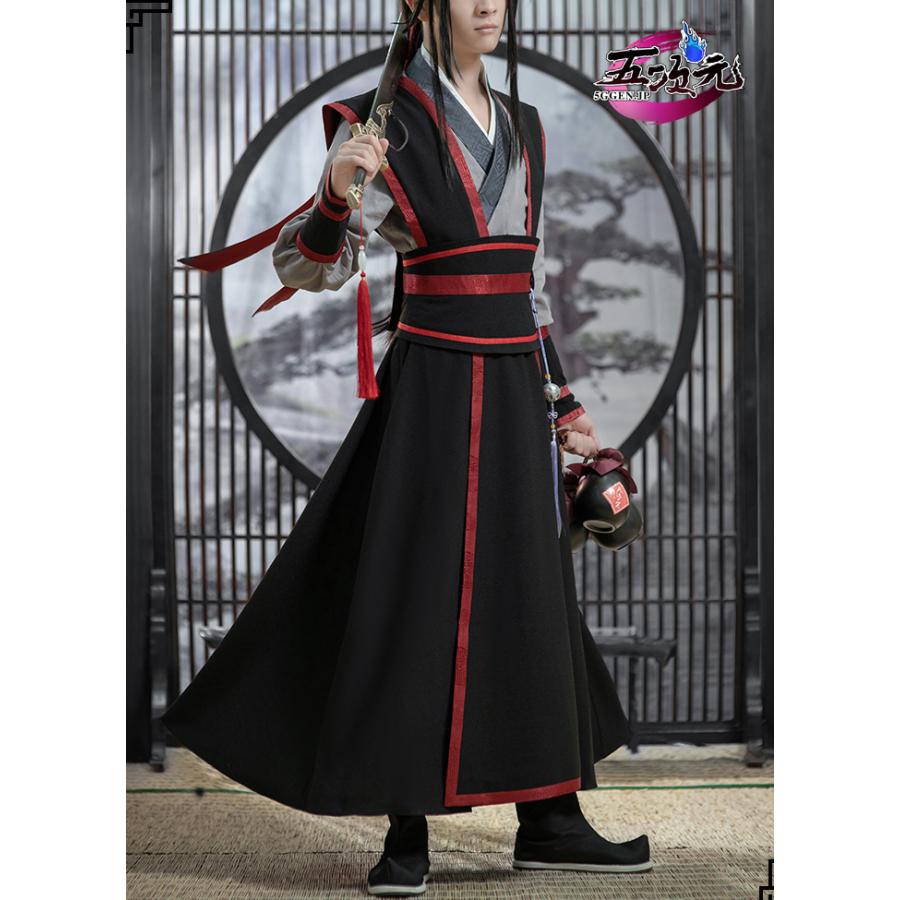 猫屋小舗 魔道祖師 公式衣装 コスプレ 魏無羨 少年ver ※ウィッグ 猫屋小舗 魔道祖師 公式衣装 コスプレ 魏無羨 少年ver ※ウィッグ