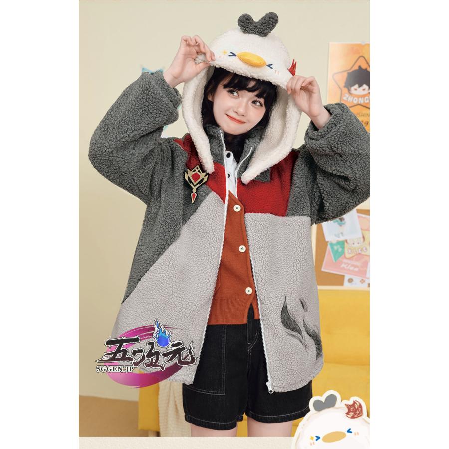 猫屋　タルタリヤ　コスプレ衣装 猫屋小舗 原神 コスプレ タルタリヤ 派生服 同人服 パイルコート