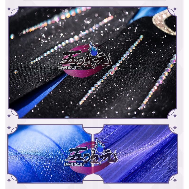 猫屋小舗 原神 コスプレ 刻晴 コクセイ 新スキン 霓裾の舞 衣装