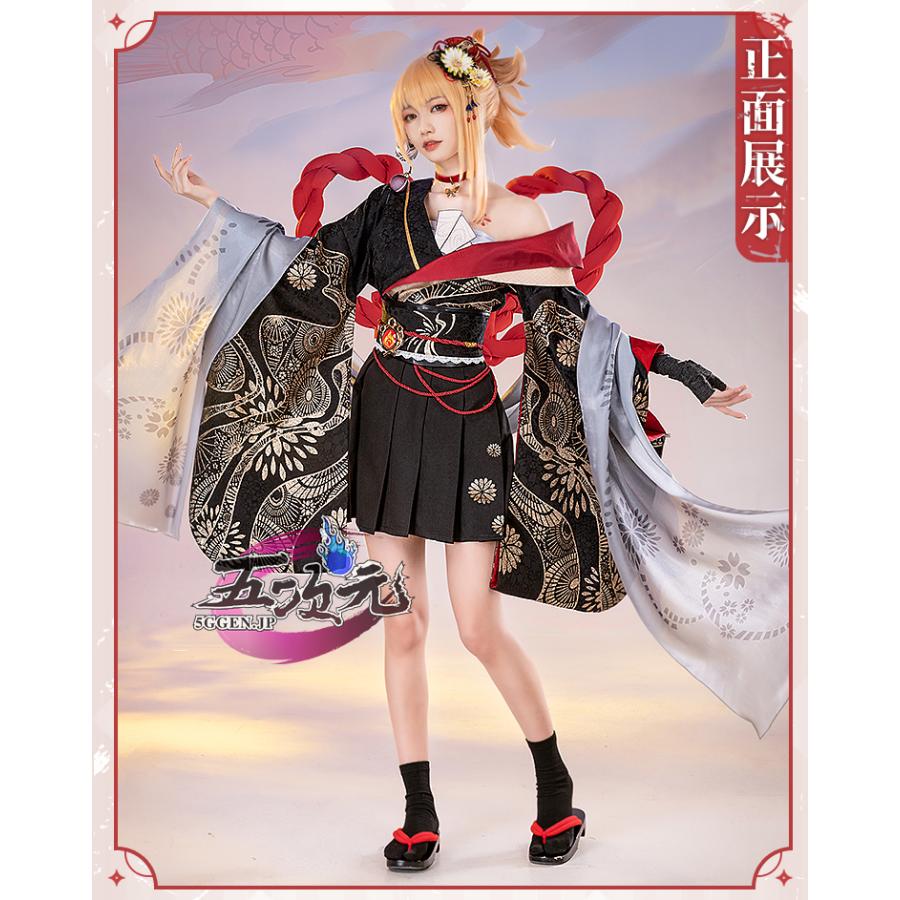 猫屋小舗 原神 コスプレ 宵宮 ヨイミヤ 失落深渊 衣装 ※ウィッグ