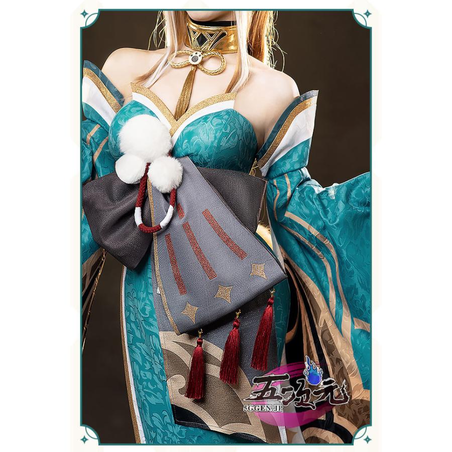 猫屋小舗 原神 コスプレ ヒナさん ゴロー 和服 衣装 ※ウィッグ