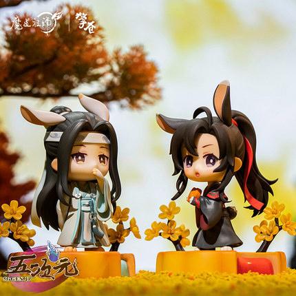 魔道祖師 魏無羨 藍忘機 フィギュア 正規品 中秋Ver : 五次元 魔道祖師 魏無羨 藍忘機 フィギュア 正規品 中秋Ver : 五次元