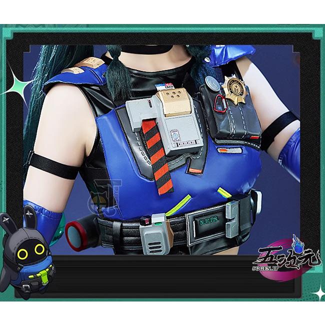 猫と三丁目　ゼンレスゾーンゼロ　コスプレ　青衣　チンイー　衣装　※　ウィッグ　靴　追加可能 |  | 03