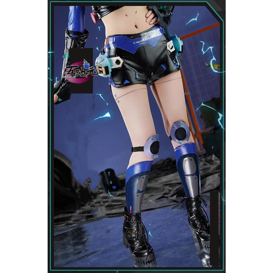 猫と三丁目　ゼンレスゾーンゼロ　コスプレ　青衣　チンイー　衣装　※　ウィッグ　靴　追加可能 |  | 09