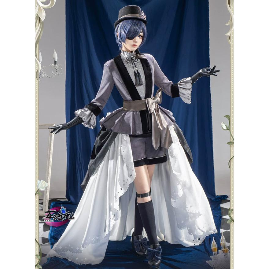 三分妄想 黒執事 コスプレ シエル Gファンタジー 25周年色紙 双子百合