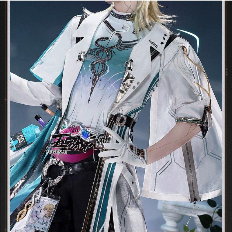 三分妄想 鳴潮 コスプレ リューク・ヘルセン 衣装 ※ウィッグ 靴 追加可