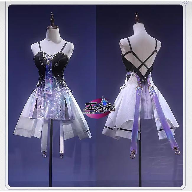 三分妄想 鳴潮 モーニエ コスプレ 衣装 ※ウィッ グ 鞋 追加可能 : 五