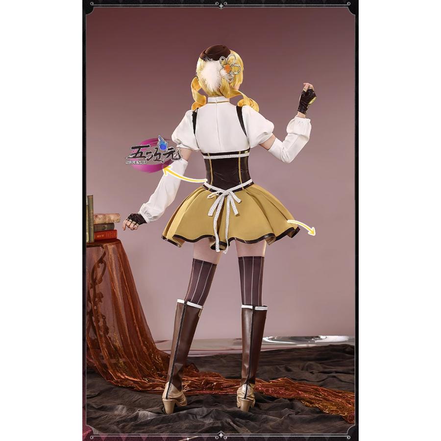 三分妄想 魔法少女まどか☆マギカ 巴マミ コスプレ衣装 三分妄想 魔法少女まどか☆マギカ 巴マミ コスプレ衣装