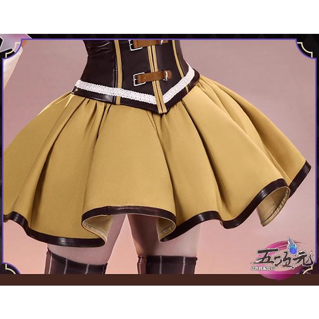 三分妄想 魔法少女まどか☆マギカ 巴マミ コスプレ衣装 三分妄想 魔法少女まどか☆マギカ 巴マミ コスプレ衣装