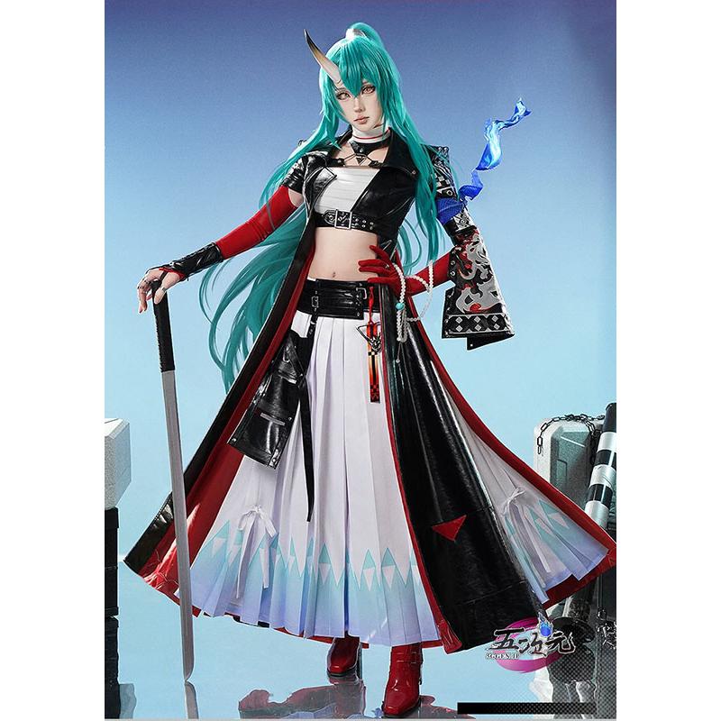 三分妄想 アークナイツ コスプレ 斬業ホシグマ 衣装 ※ウィッグ 靴 追加