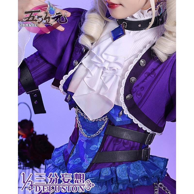 三分妄想　アイカツ！アイドルカツドウ！　コスプレ　藤堂ユリカ　ゴスマジック　ゴスロリ　衣装　※ウィッグ　追加可｜5ggen｜06