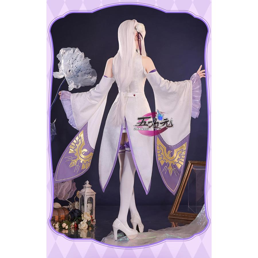 三分妄想 コスプレ Re:ゼロから始める異世界生活 エミリア 衣装 三分妄想 コスプレ Re:ゼロから始める異世界生活 エミリア 衣装