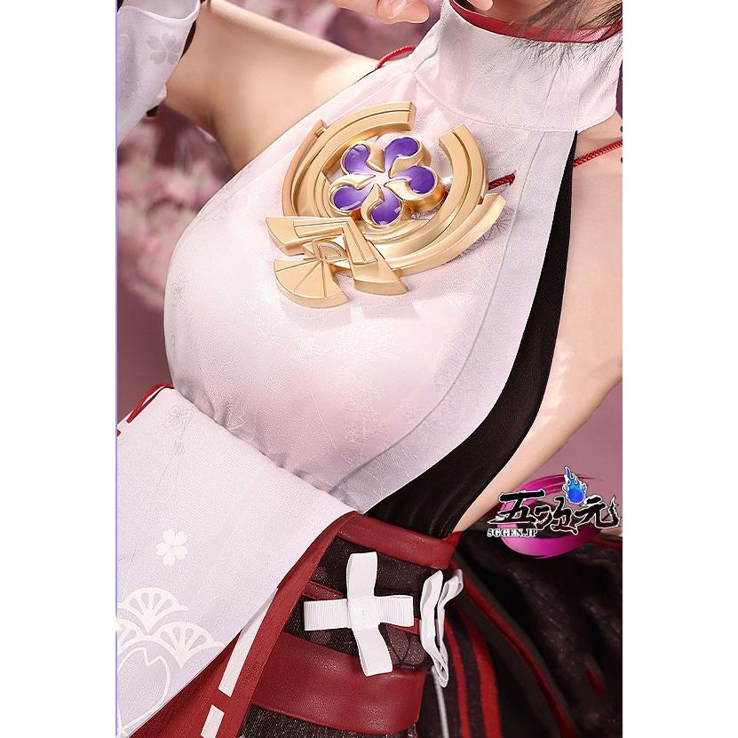 三分妄想 原神 コスプレ 八重神子 やえみこ 衣装 リニューアル 三分妄想 原神 コスプレ 八重神子 やえみこ 衣装 リニューアル