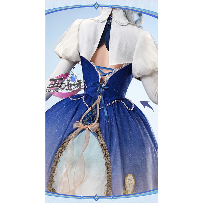 三分妄想 原神 コスプレ フォカロルス ブルーワルツ 同人衣装 三分妄想 原神 コスプレ フォカロルス ブルーワルツ 同人衣装