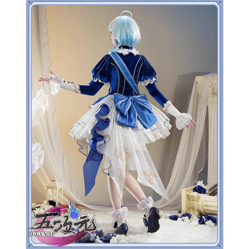 三分妄想 原神 コスプレ フリーナ ブルーワルツ 同人衣装 三分妄想 原神 コスプレ フリーナ ブルーワルツ 同人衣装