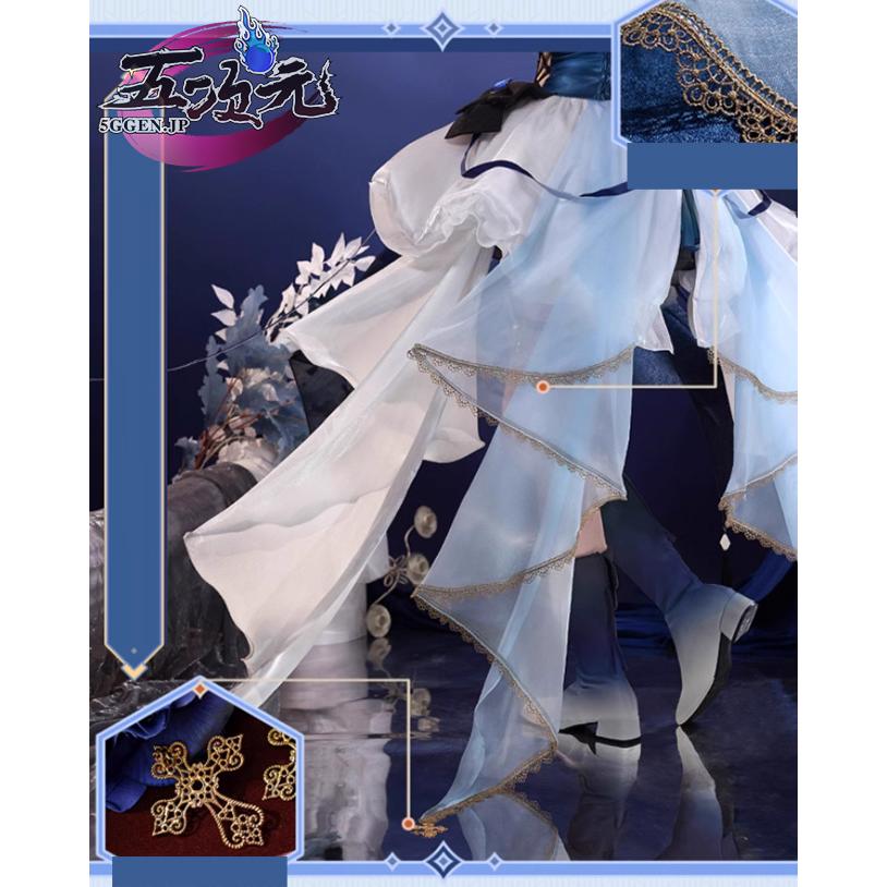 三分妄想 原神 コスプレ フリーナ 深海魔女 同人衣装 ※ウィッグ 三分妄想 原神 コスプレ フリーナ 深海魔女 同人衣装 ※ウィッグ