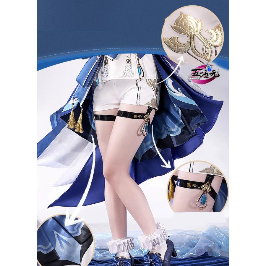 三分妄想 原神 コスプレ フリーナ・プネウマ 水神 衣装 三分妄想 原神 コスプレ フリーナ・プネウマ 水神 衣装