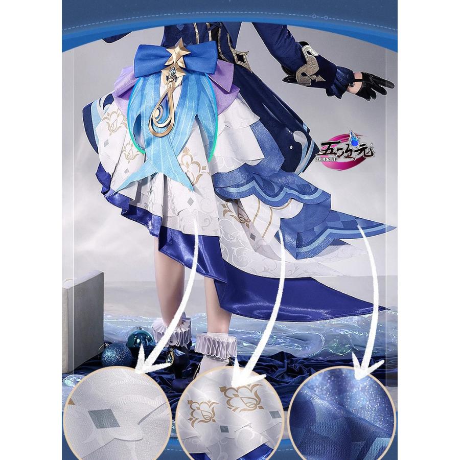 三分妄想 原神 コスプレ フリーナ・プネウマ 水神 衣装 三分妄想 原神 コスプレ フリーナ・プネウマ 水神 衣装