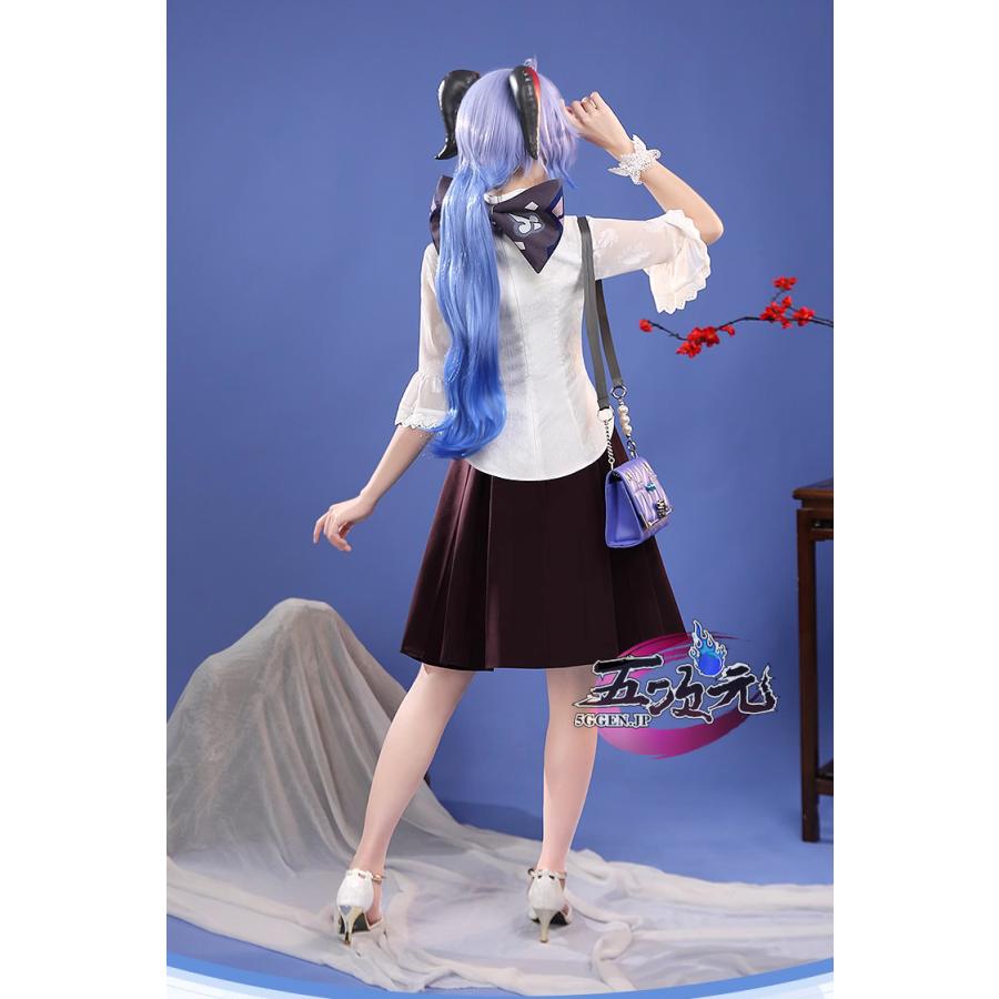 三分妄想 原神 コスプレ 甘雨 かんう 喜茶コラボ コスプレ衣装 三分妄想 原神 コスプレ 甘雨 かんう 喜茶コラボ コスプレ衣装