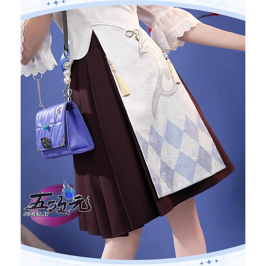 コスプレ　原神　甘雨　三分妄想　サイズL 衣装　喜茶コラボ 三分妄想 原神 甘雨 喜茶コラボ コスプレ衣装 コスチューム 中華