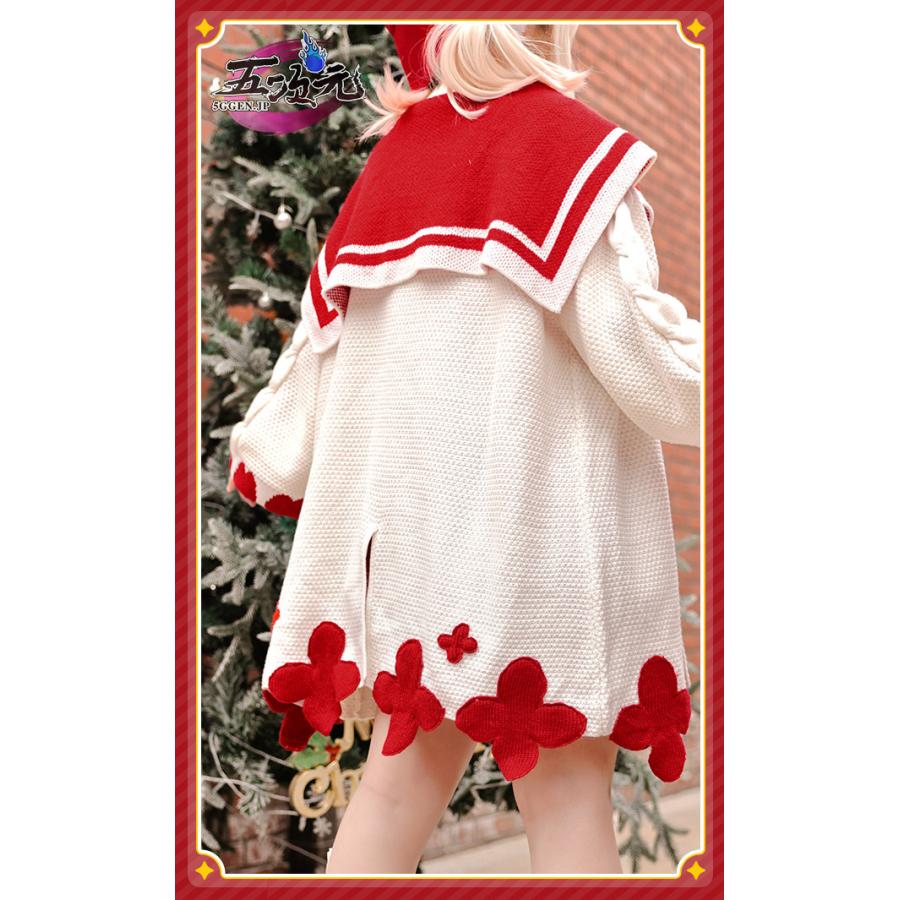 三分妄想 原神 コスプレ クレー 冬至 衣装 ※ウィッグ 追加可 : 五次元