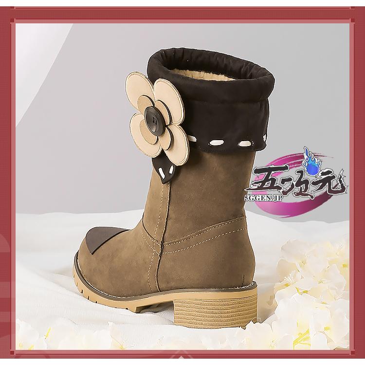 三分妄想 原神 コスプレ クレー 靴 ブーツ : 五次元 - 通販 - Yahoo