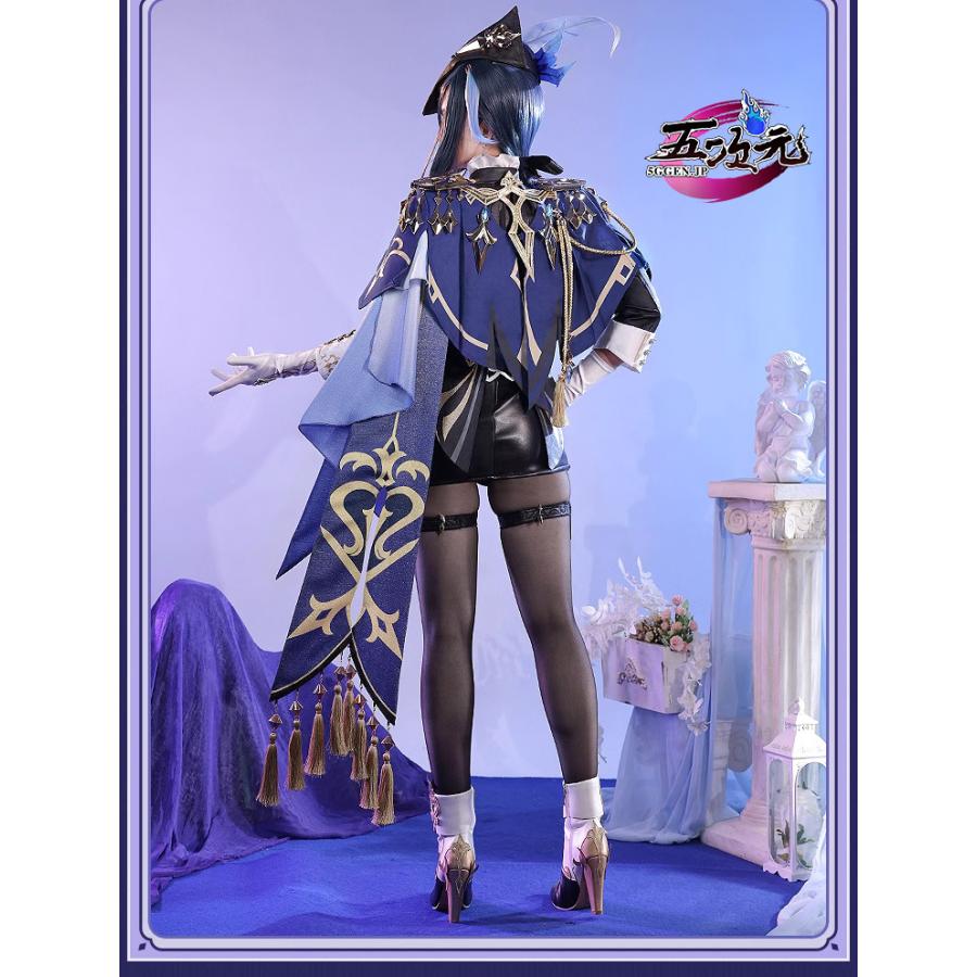 三分妄想 原神 コスプレ クロリンデ 衣装 ※ウィッグ 靴 追加可 三分妄想 原神 コスプレ クロリンデ 衣装 ※ウィッグ 靴 追加可
