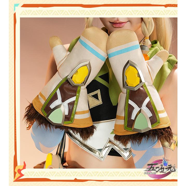 三分妄想 原神 コスプレ カチーナ 衣装 ※ウィッグ 靴 追加可 三分妄想 原神 コスプレ カチーナ 衣装 ※ウィッグ 靴 追加可