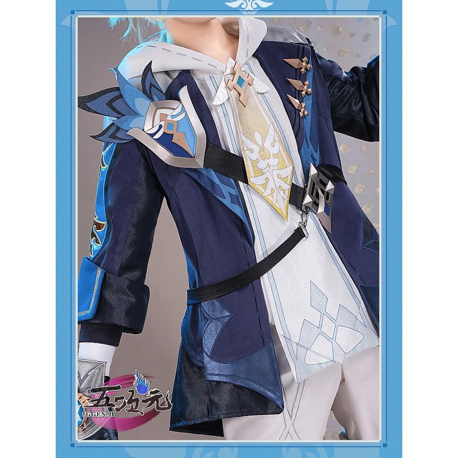 三分妄想 原神 コスプレ ミカ 衣装 ※ウィッグ 靴 追加可 : 五 三分妄想 原神 コスプレ ミカ 衣装 ※ウィッグ 靴 追加可 : 五