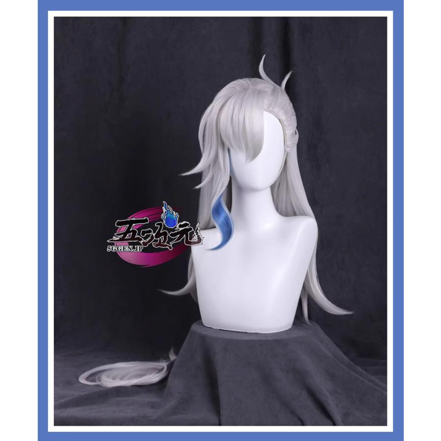三分妄想 原神 コスプレ ヌヴィレット ウィッグ : 五次元 - 通販
