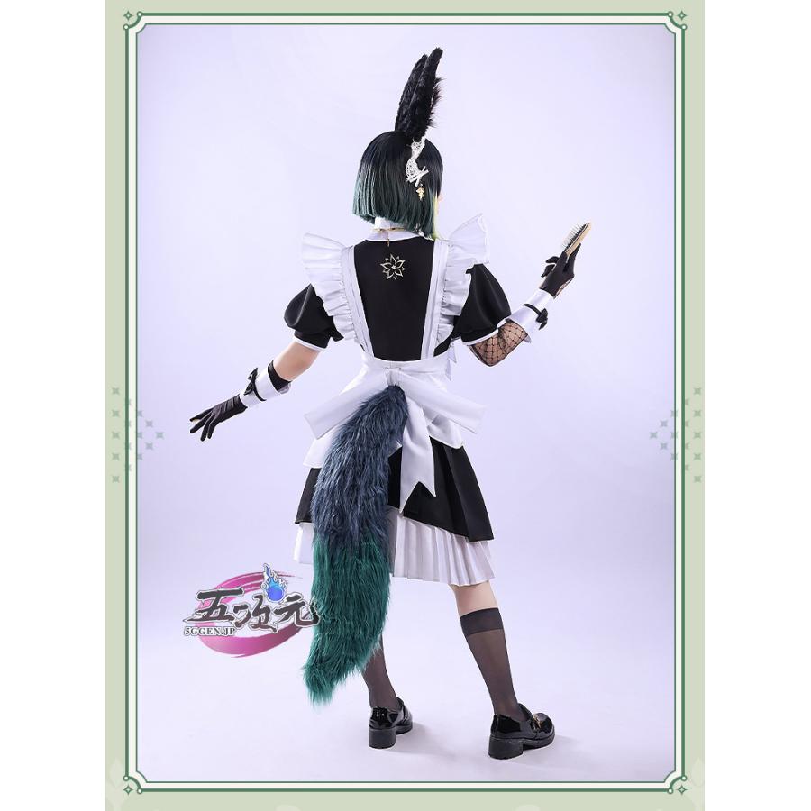 三分妄想 原神 コスプレ ティナリ メイド服 衣装 ※ウィッグ 追加 三分妄想 原神 コスプレ ティナリ メイド服 衣装 ※ウィッグ 追加