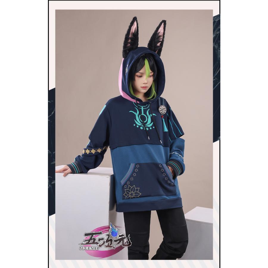 三分妄想 原神 コスプレ ティナリ 同人服 日常服 パーカー 砂海 三分妄想 原神 コスプレ ティナリ 同人服 日常服 パーカー 砂海